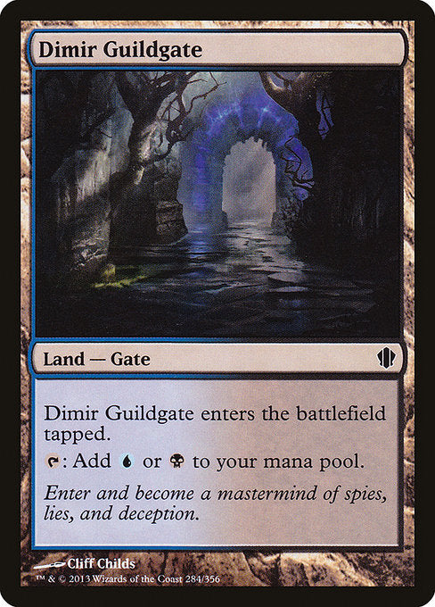 Dimir Guildgate [Commander 2013 - 284]