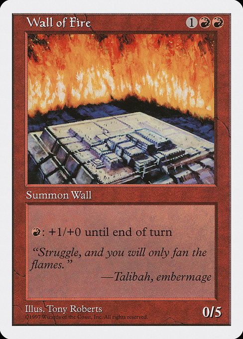 Wall of Fire [Fifth Edition - 273]
