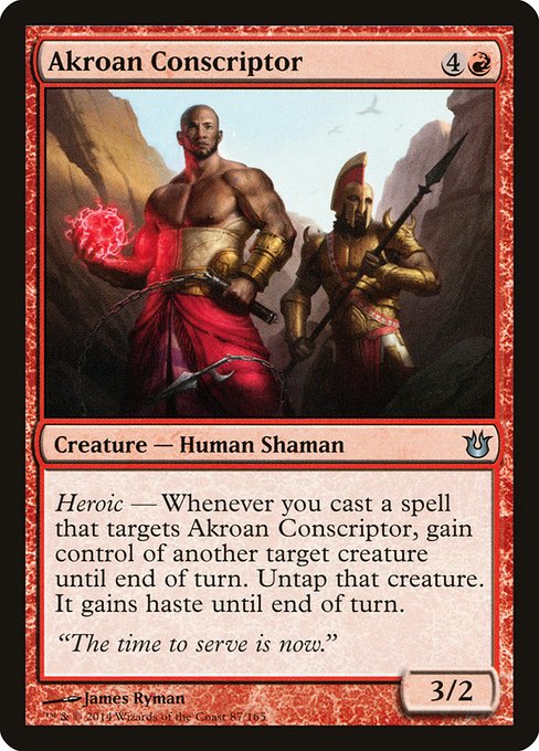 Akroan Conscriptor [Born of the Gods - 87]