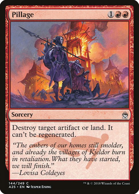 Pillage [Masters 25 - 144]