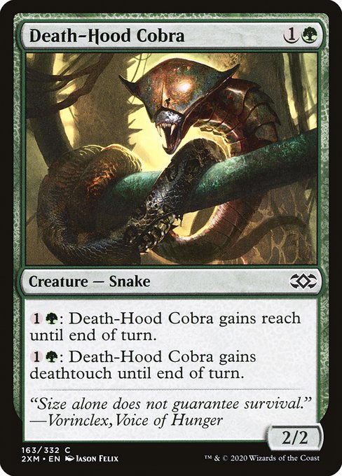 Death-Hood Cobra [Double Masters - 163]