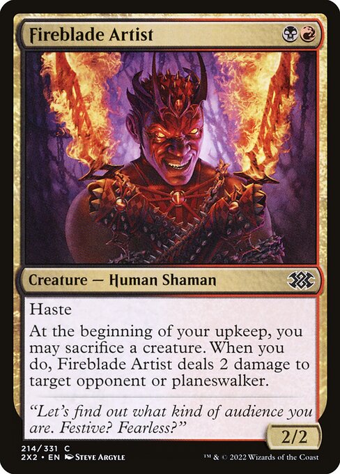 Fireblade Artist [Double Masters 2022 - 214]