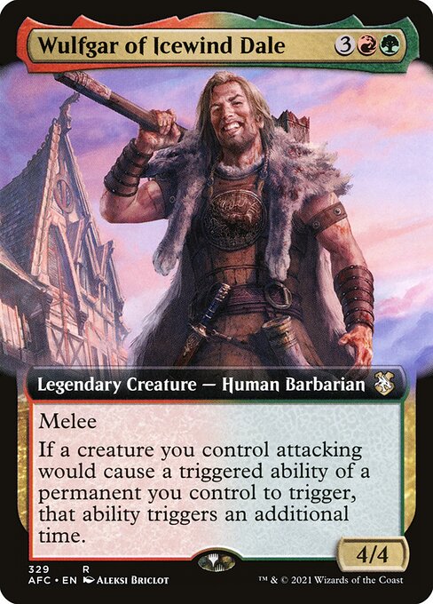 Wulfgar of Icewind Dale [Forgotten Realms Commander - 329]