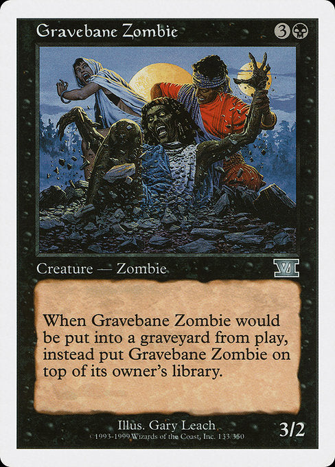 Gravebane Zombie [Classic Sixth Edition - 133]