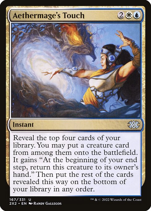 Aethermage's Touch [Double Masters 2022 - 167]