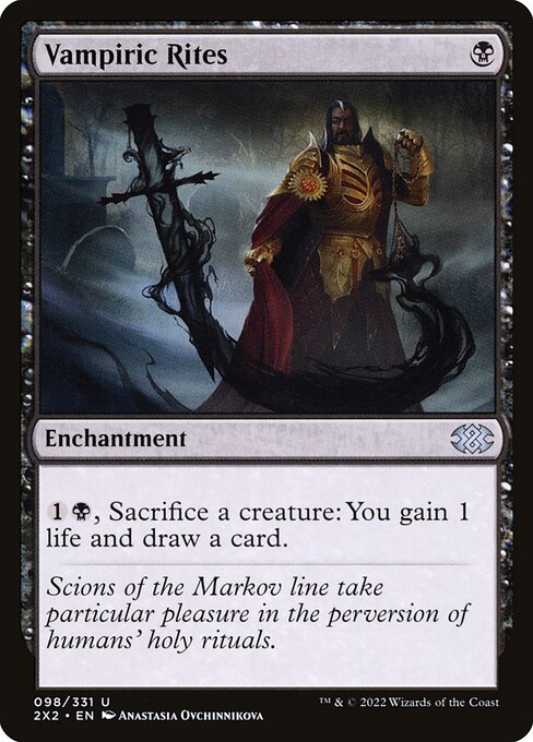 Vampiric Rites [Double Masters 2022 - 98]