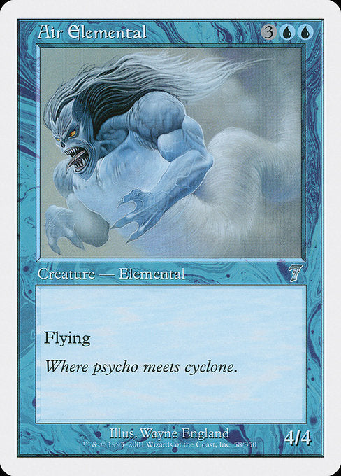 Air Elemental [Seventh Edition - 58]