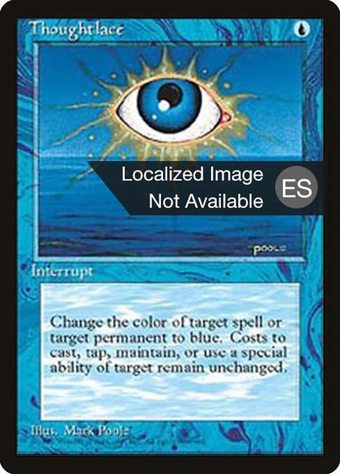 Thoughtlace [Fourth Edition Foreign Black Border - 107]