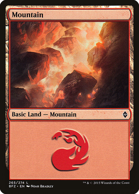 Mountain [Battle for Zendikar - 265a]