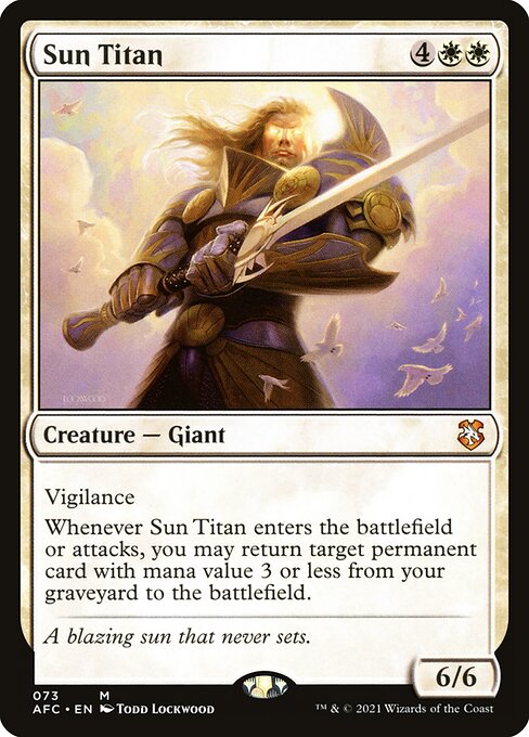 Sun Titan [Forgotten Realms Commander - 73]