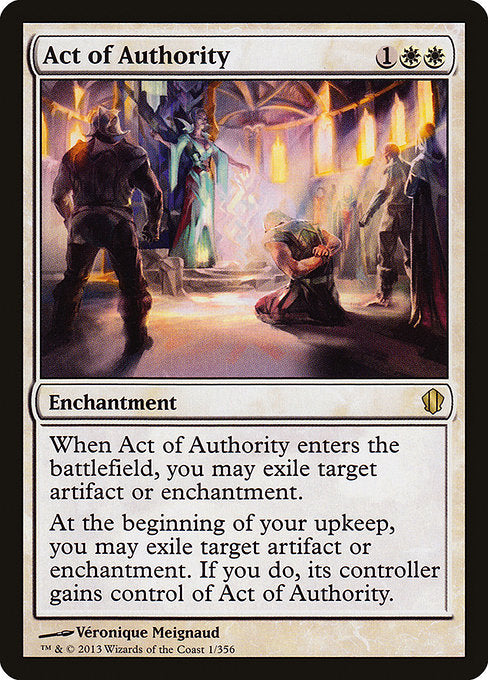 Act of Authority [Commander 2013 - 1]