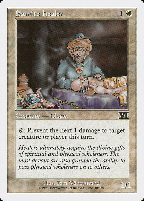 Samite Healer [Classic Sixth Edition - 40]
