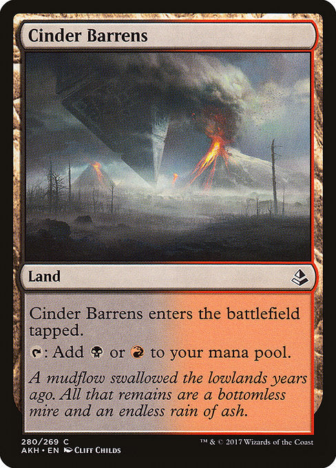 Cinder Barrens [Amonkhet - 280]