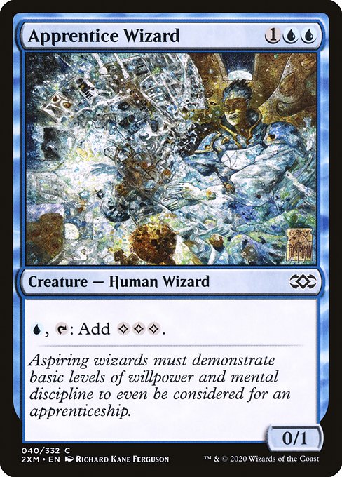 Apprentice Wizard [Double Masters - 40]