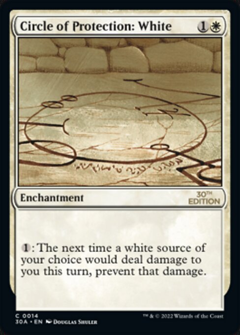 Circle of Protection: White [30th Anniversary Edition - 14]