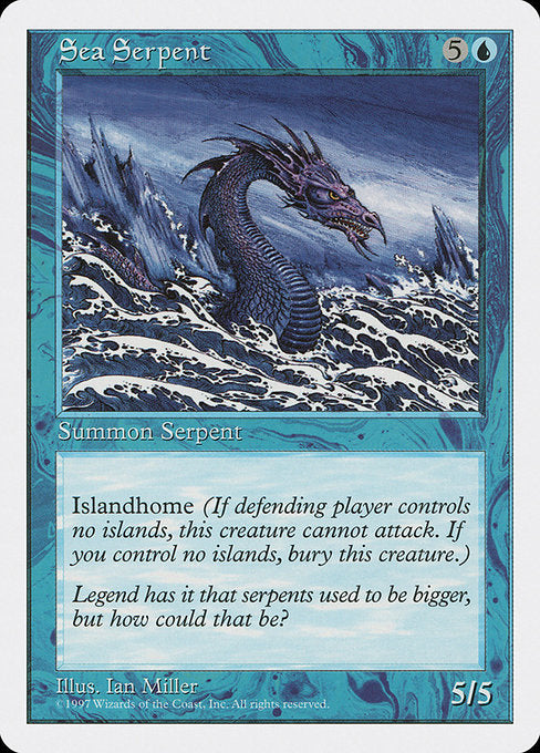Sea Serpent [Fifth Edition - 118]