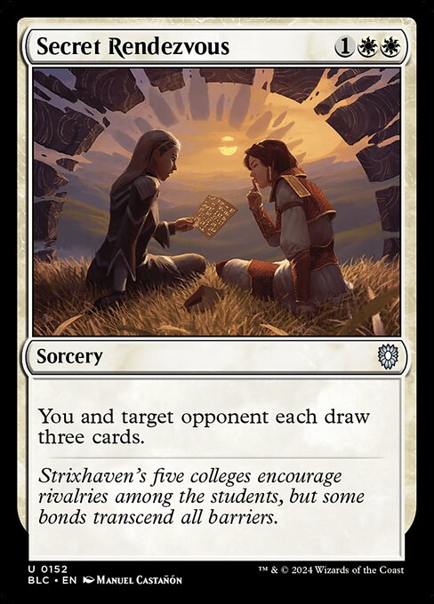 Secret Rendezvous [Bloomburrow Commander - 152]