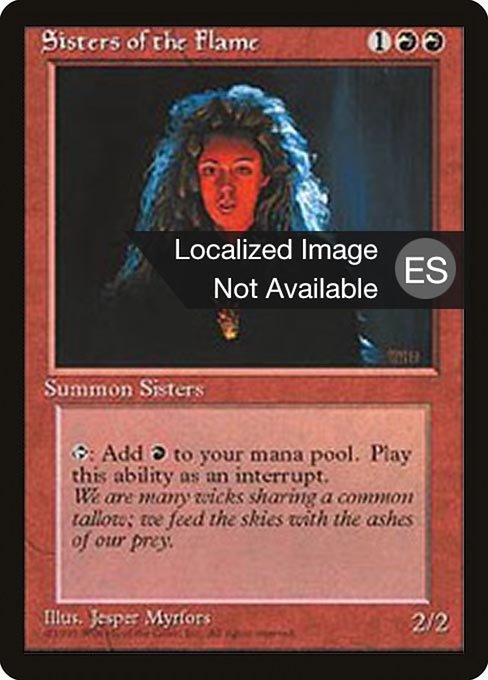 Sisters of the Flame [Fourth Edition Foreign Black Border - 221]