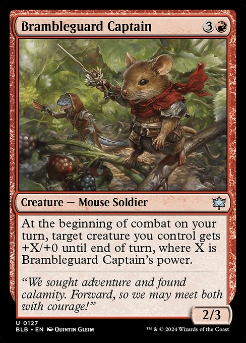 Brambleguard Captain [Bloomburrow - 127]