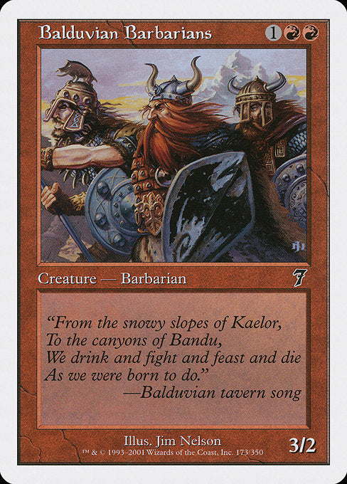 Balduvian Barbarians [Seventh Edition - 173]