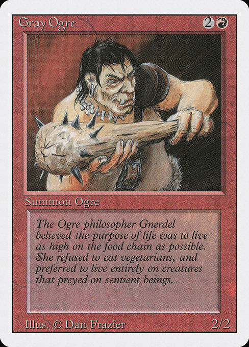 Gray Ogre [Revised Edition - 157]