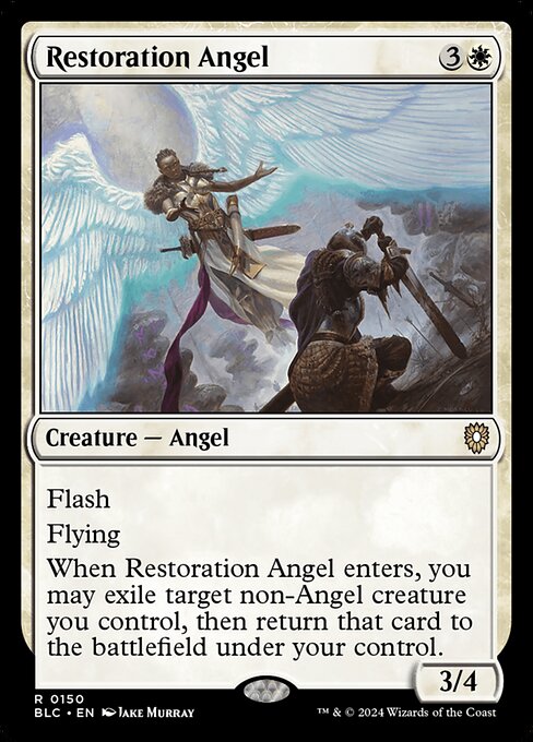 Restoration Angel [Bloomburrow Commander - 150]