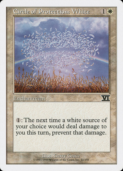 Circle of Protection: White [Classic Sixth Edition - 12]