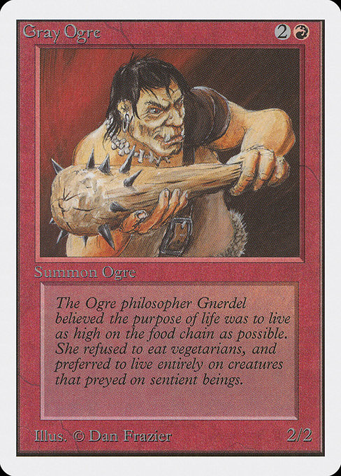 Gray Ogre [Unlimited Edition - 157]