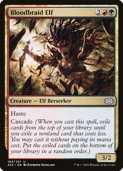 Bloodbraid Elf [Double Masters 2022 - 184]
