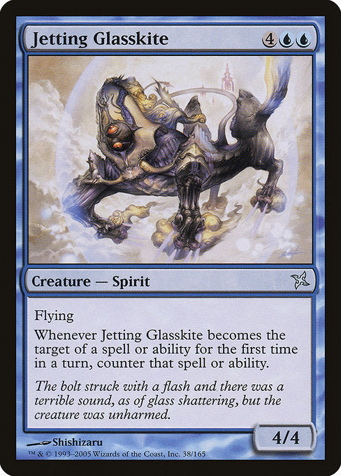 Jetting Glasskite [Betrayers of Kamigawa - 38]