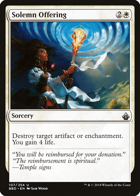 Solemn Offering [Battlebond - 107]
