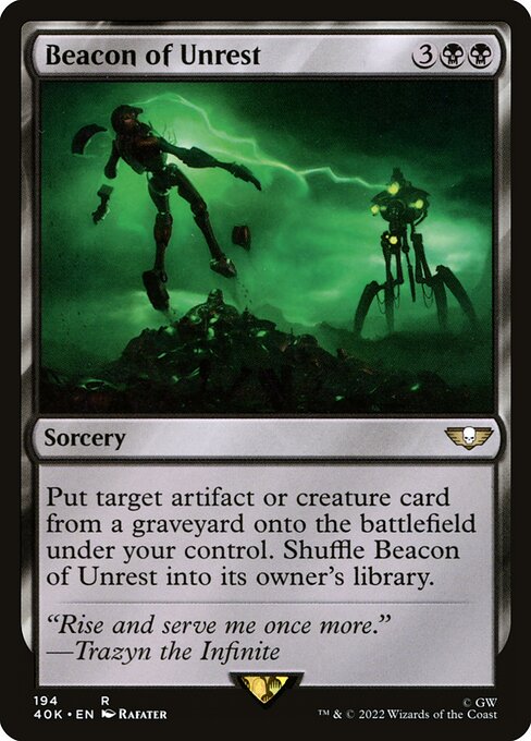 Beacon of Unrest [Warhammer 40,000 Commander - 194]
