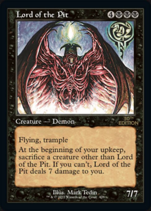 Lord of the Pit [30th Anniversary Edition - 408]
