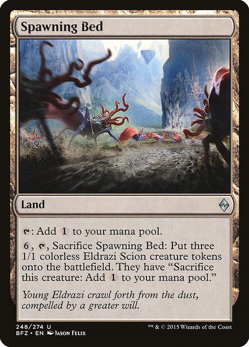 Spawning Bed [Battle for Zendikar - 248]