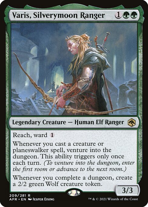 Varis, Silverymoon Ranger [Adventures in the Forgotten Realms - 209]