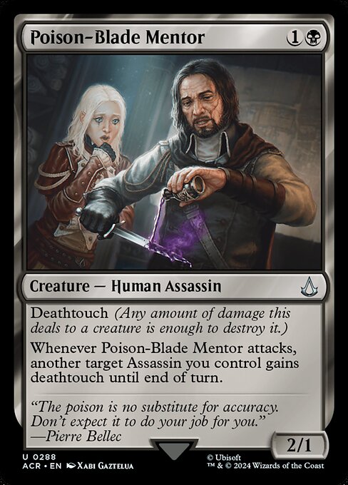 Poison-Blade Mentor [Assassin's Creed - 288]