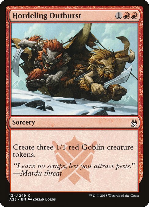 Hordeling Outburst [Masters 25 - 134]