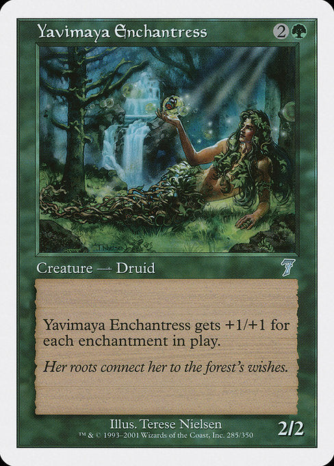 Yavimaya Enchantress [Seventh Edition - 285]