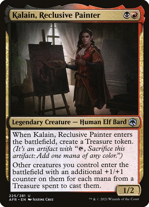 Kalain, Reclusive Painter [Adventures in the Forgotten Realms - 225]