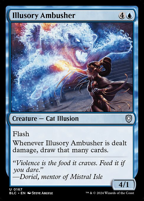 Illusory Ambusher [Bloomburrow Commander - 167]
