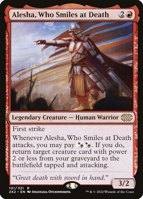 Alesha, Who Smiles at Death [Double Masters 2022 - 101]