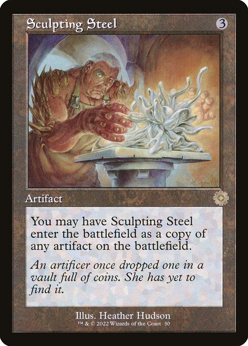 Sculpting Steel [The Brothers' War Retro Artifacts - 50]