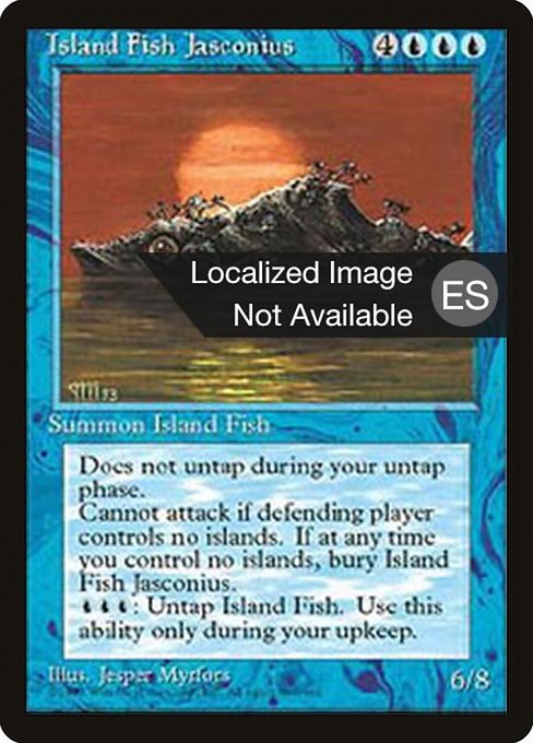 Island Fish Jasconius [Fourth Edition Foreign Black Border - 78]