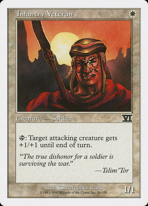 Infantry Veteran [Classic Sixth Edition - 26]