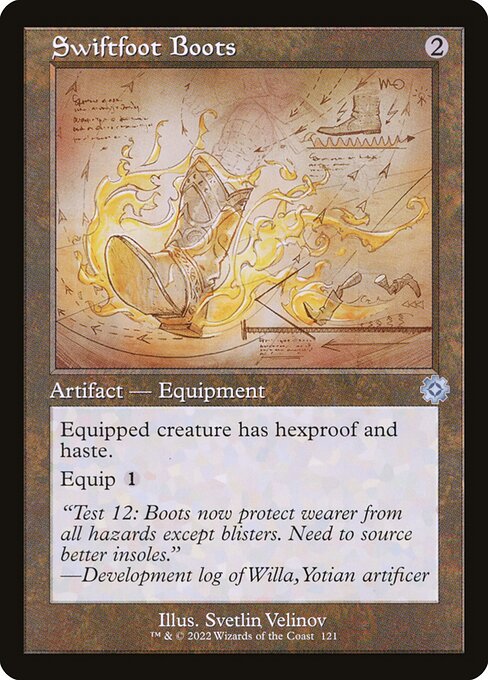 Swiftfoot Boots [The Brothers' War Retro Artifacts - 121]