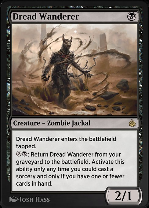 Dread Wanderer [Amonkhet Remastered - 103]