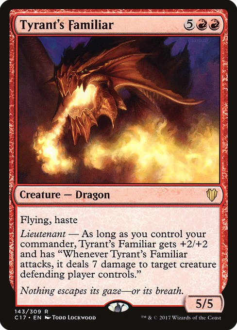 Tyrant's Familiar [Commander 2017 - 143]