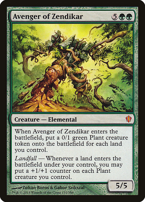Avenger of Zendikar [Commander 2013 - 135]