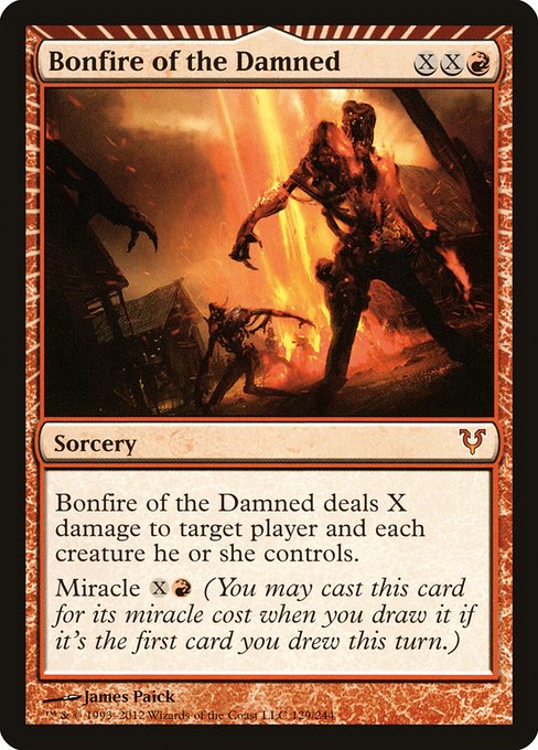 Bonfire of the Damned [Avacyn Restored - 129]