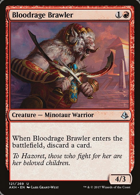Bloodrage Brawler [Amonkhet - 121]